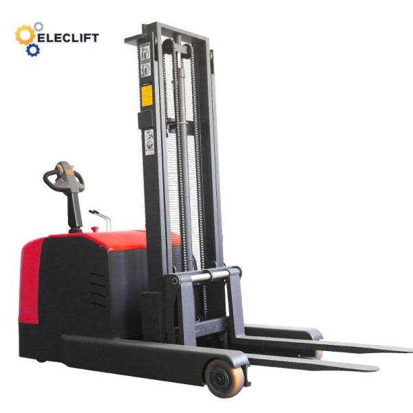 Electric Warehouse Forklift Truck 1000-3000kg Capacity Handling 0.7-1.2 Meters Fork
