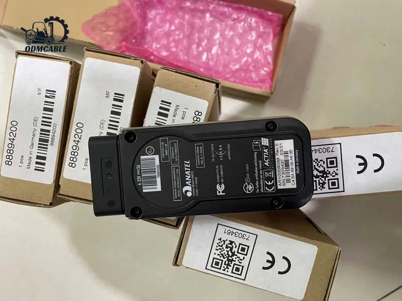 Для VOCOM II Диагностический инструмент грузовых экскаваторов VOCOM 2 Mini 88894200 поддерживает EUR6 FH/FM4 Premium Tech Tool + CFC2 Laptop