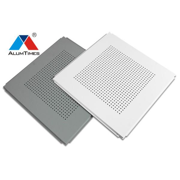 Beveled Edge Fireproof Ceiling Tile , Lay In Panel Ceiling 585×585