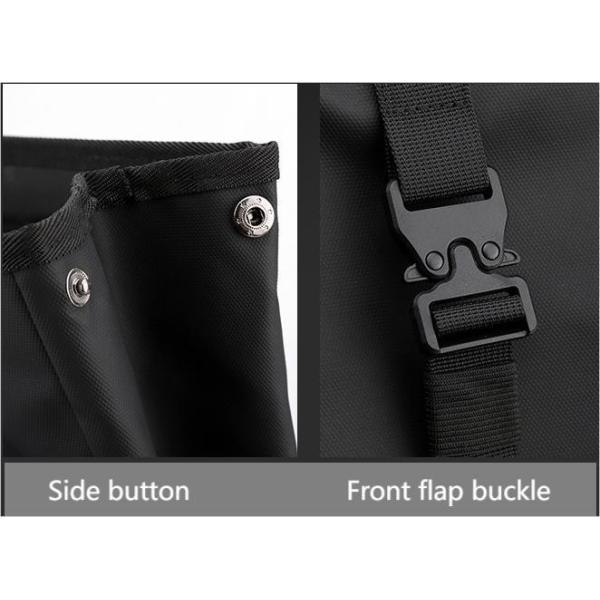 Высота 44 см. Черный рюкзак для деловых поездок для работы и колледжа