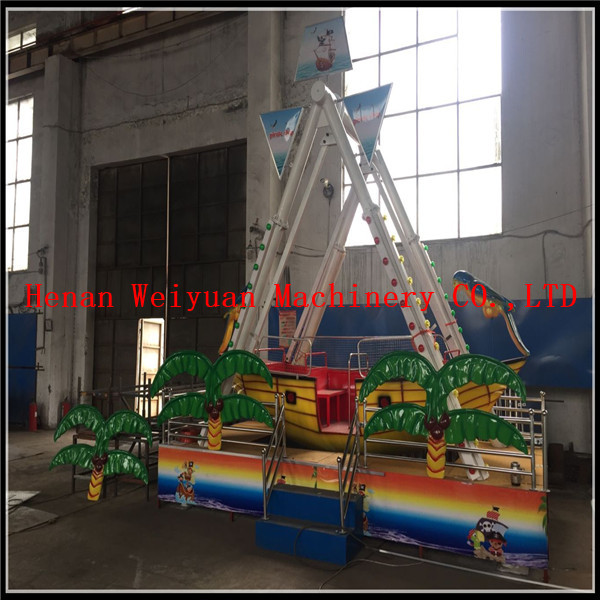 12 Seat Mini Pirate Ship Viking Rides Amusement Park Equipment for Sale