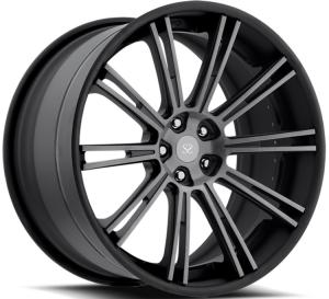 Gloss Black Customized Alloy Rims 22 For Ferrari California / 22 inch 2-PC