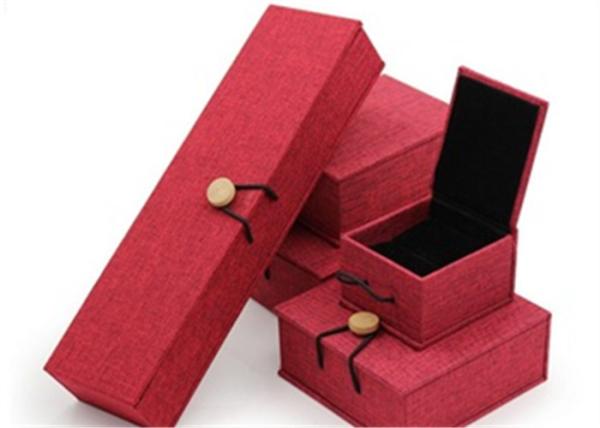 Luxury Necklace Paper Jewelry Box Offset Printing Durable For Presentation Gift