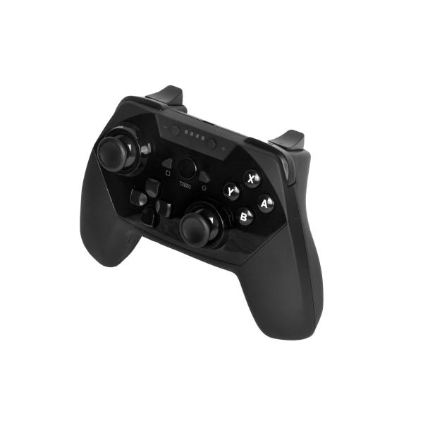 Switch Console PC Joystick Controller Black Hard Video Game Accessory Six Axis Sensor