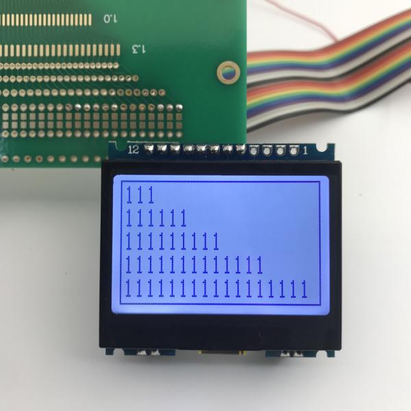 1/9 Bias FSTN Lcd Display Module, 128x64 Dots Driving IC UC1701X,1/64 Работа