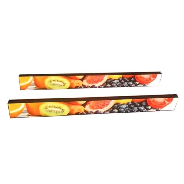 GOB P2 250000dots/sqm SMD1515 Shelf LED Display Screen 900nits anticollision