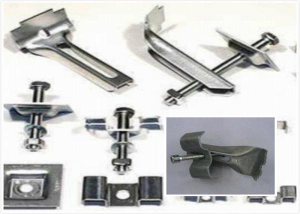 Stainless Steel Bar Grating Clips , End Plate Welding Bar Grating Fasteners