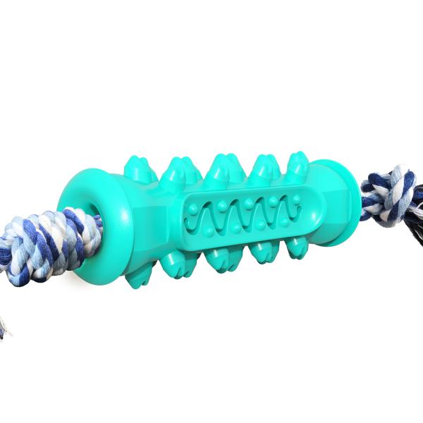 Factory Direct Sale With Rope Single Serrated Molar Stick Pet Dog Teeth Cleaning Dog Training Toy