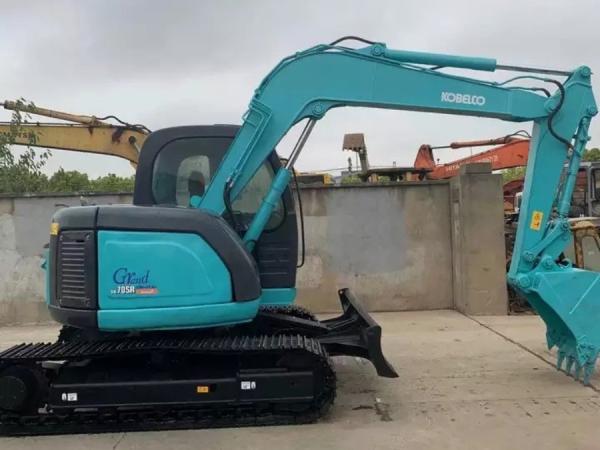 Kobelco SK70SR Mini Excavatrice à la seconde main Hydraulique Crawler 2200KW
