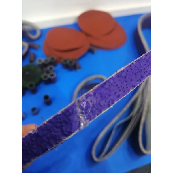 ODM 3M Triangular Abrasive Sanding Belt For Grinding Polishing 75 X 533