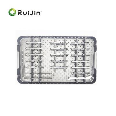 Implantes Ortopédicos Placa de Trauma Titânio Multi-Axial Plama de Raio Distal Para Fratura Cirurgia de Bloqueio