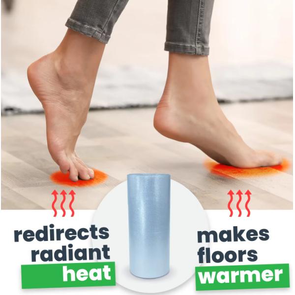 Multi Layer Non Combustible Low Heat Roof Insulation Aluminum Foil Foam