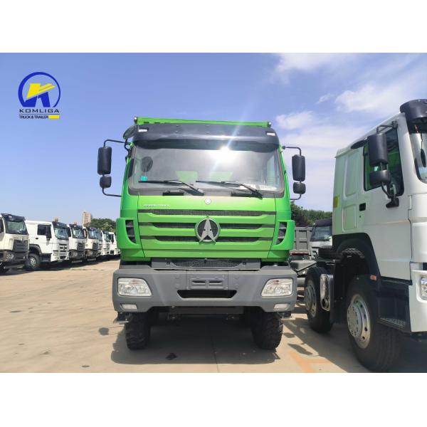 Beiben Benz 8X8 Diesel Heavy Duty Van Cargo Truck with Extended Cabin 300L Fuel Tanker