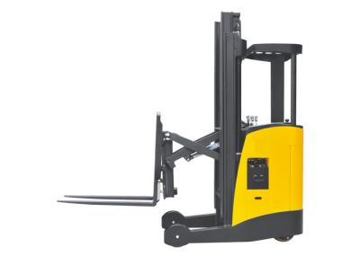 6m Lifting Height Narrow Aisle Truck With Single Scissor Forks Reach 500mm