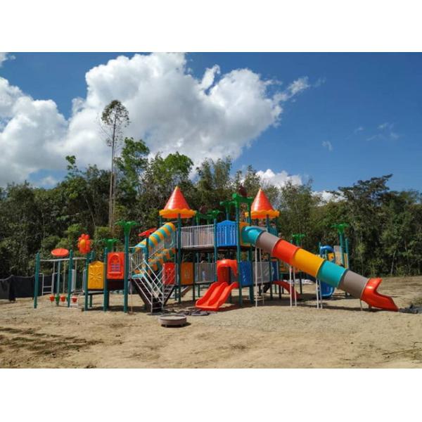 Distinctive Square Children'S Play Park Equipment , Safe Kids Outdoor Playset