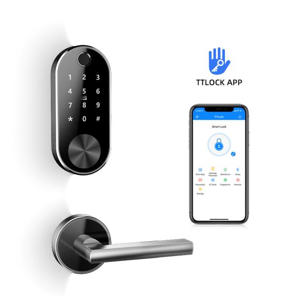 Мобильный замок отпечатка пальцев Вифи Кепад с американским стандартом батареи 4*1.5В ААА