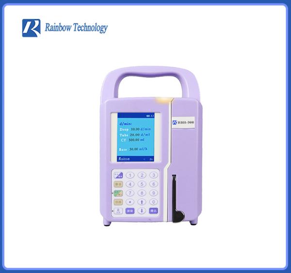 Automatic Hospital Feeding Pump 1.20KG Light Weight Double Bubble Alarm
