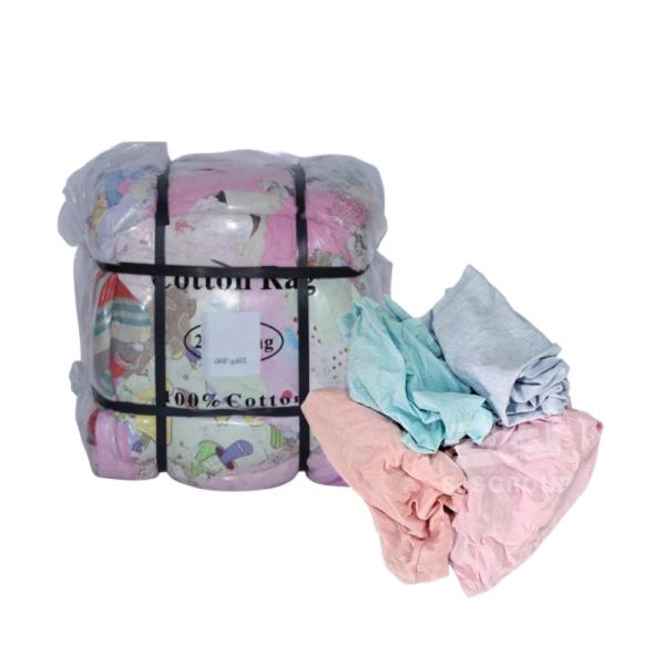 5kg algodão do pacote 85% que limpa Rags With Print And Logo