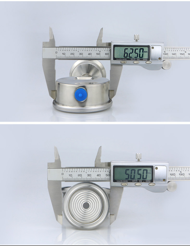 YTP60BF 62mm Customized Precise Industrial Stainless Pressure Gauge for Liquid Gas
