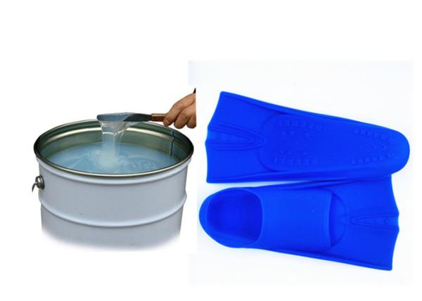 Food Grade LSR Liquid Silicone Rubber For Fins Yellowing Resistance  / 2 Part Liquid Silicone