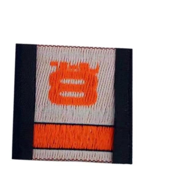 Customized Cotton Fabric Clothing Label Tags Washable Apparel Woven Label