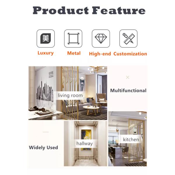 jinhengsteel Stainless Steel  Divider 304 Metal Screen Partition