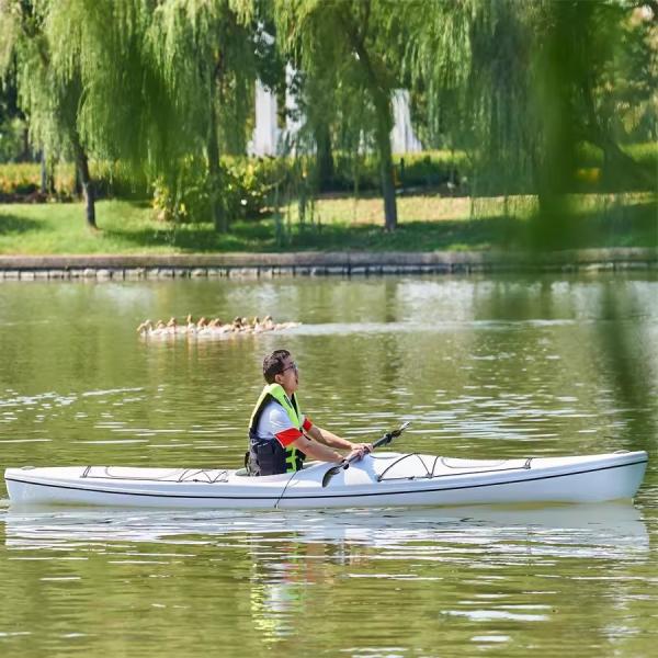 14'2 ST Thermoformed ABS Plastic Touring Sea Race Ocean Kayak Sit In Wholesale Single Ocean Kayak Canoe For Sea