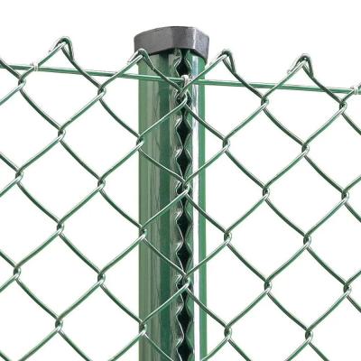 6ft Tall PVC Coated Chain Link Diamond Mesh Stainless Steel Wire Mesh Fence