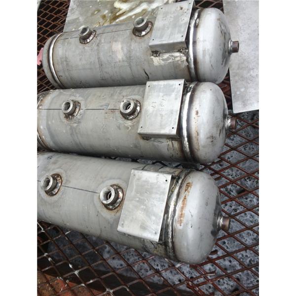 100 Gallon Compressed Stainless Steel Air Receiver Tank For Home / Industrial Application