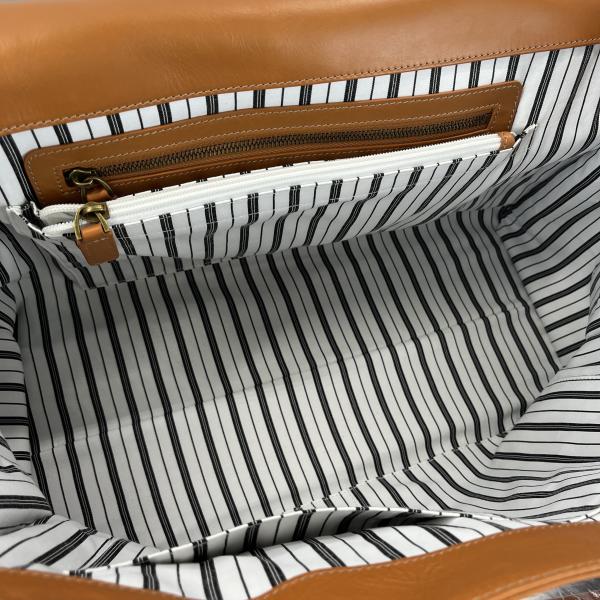 Waterproof Business Laptop Handbag Shoulder Bag Genuine Leather Briefcase For Men Custom Logo