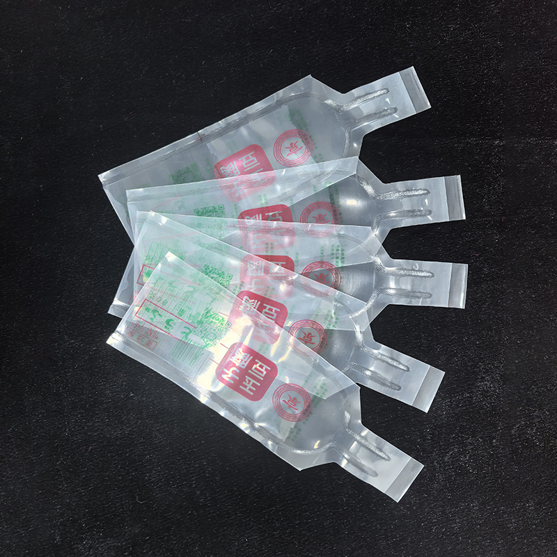Double Heat Seal Tofu Tube Bag 270g 340g Japanese Retort Clear PE Pouch Custom Print