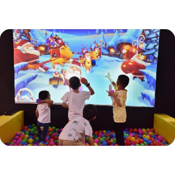 Children AR Interactive Wall Projection 12 Multiplayer Games