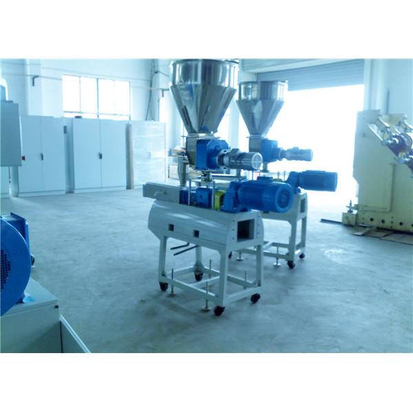 Twin Screw Side Feeder Extruder for Plastic Filler and Glass Fiber Feeding