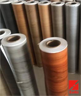 Customizable 818-5 1000mm 1300mm Width PVC LVT Deco Film Producer For LVT Flooring