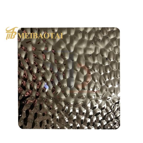 1mm Embossed Process Polished Stainless Steel Metal Plate