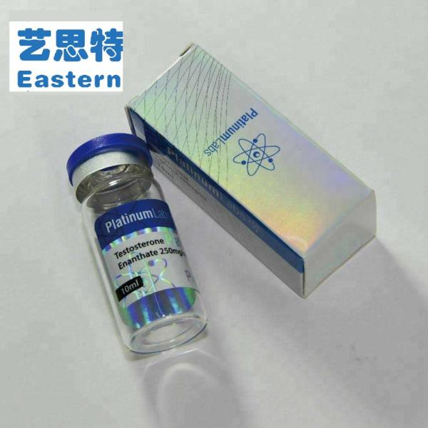 коробки пробирки 10ml 25*25*60mm горячие штемпелюя голографические