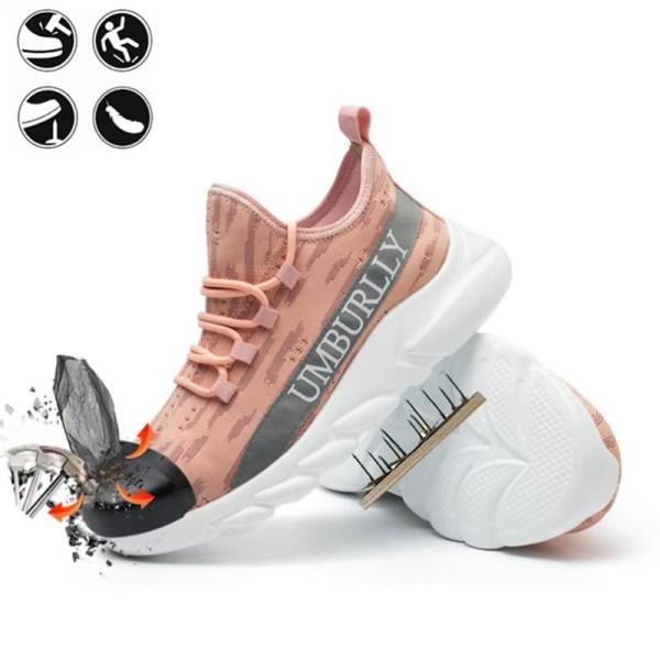 Durable Steel Toe Safety Shoes For Women Comfortable Work Shoes