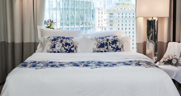 Star Hotel Collection King Sheet Set Customized 100% Cotton Hotel Bed Linens