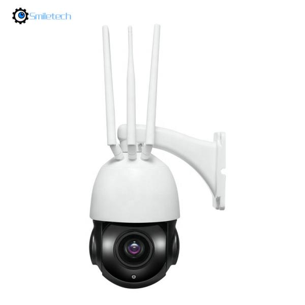 4 inch 20X optical zoom 5MP 60m IR 4G WIFI PTZ camera Waterproof IP66 128GB TF card slot solar 4G 1080p IR speed dome