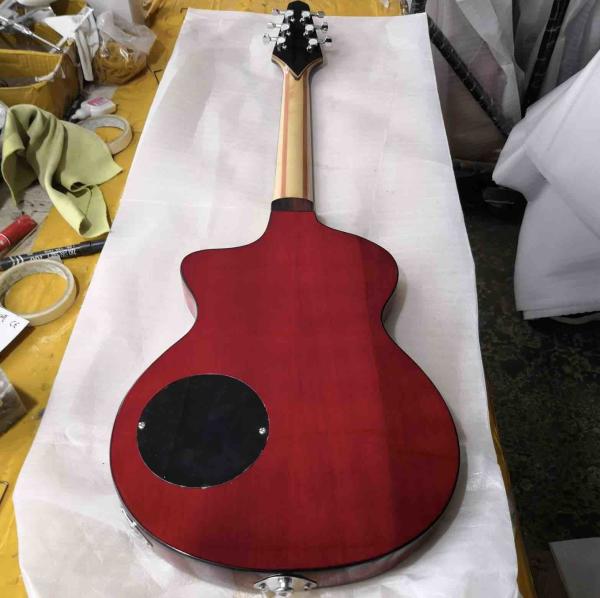 Custom Special Antique Cherry Electric Guitar in Red