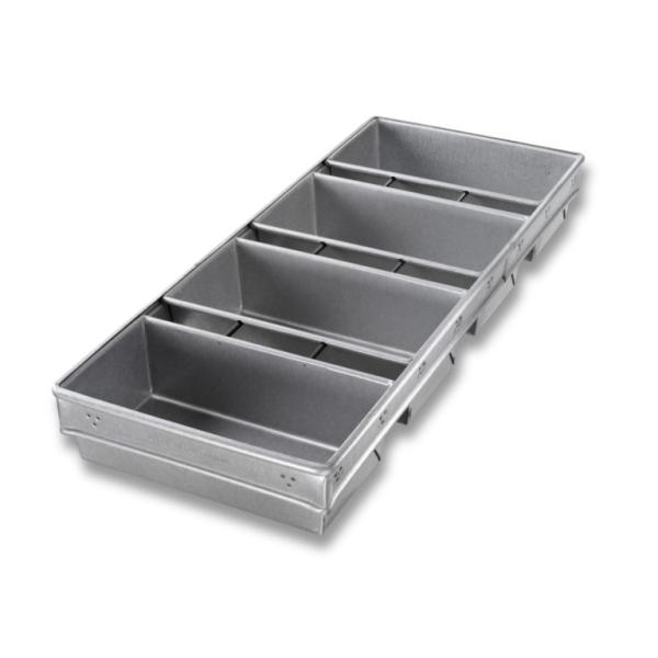 RK Bakeware China-Chicago Металлический 4 ремней открытый верхний пульман хлебная сковородка глазурированная для оптовых пекарен