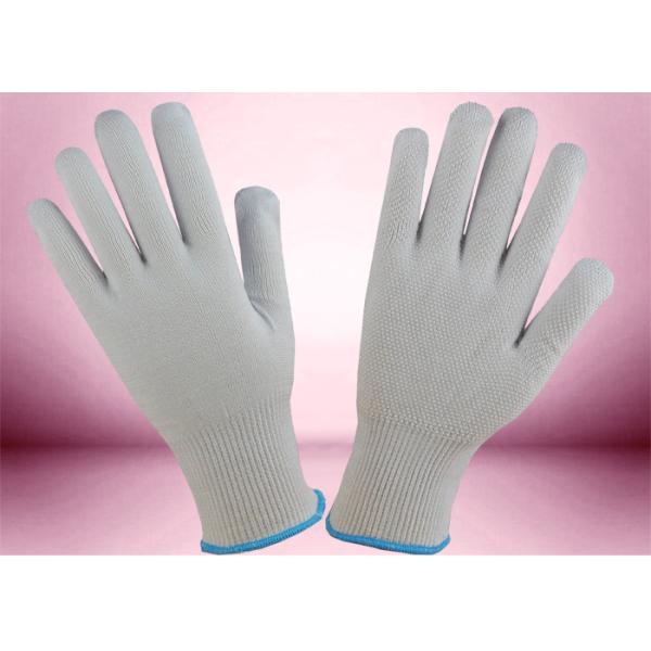 Professional Cotton Knitted Gloves Eco Friendly 300 - 360g Per Dozen Weight