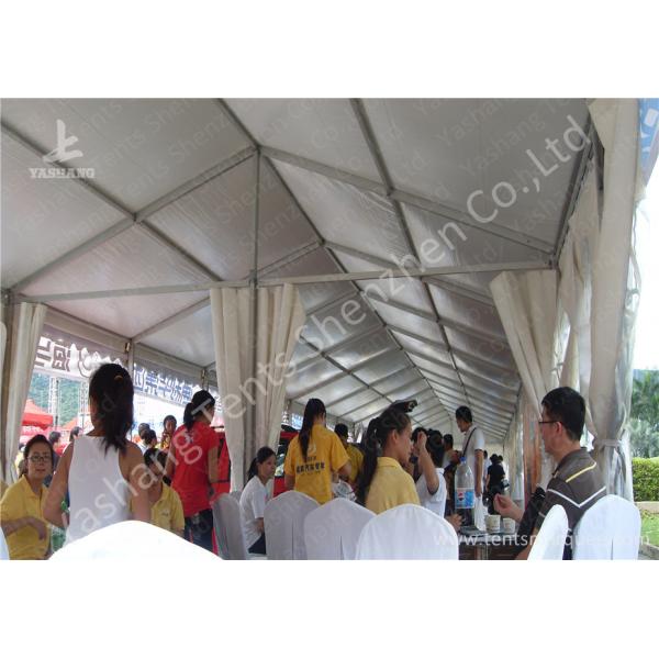 6x42M Outdoor UV Resistant Hard Pressed Extruded Aluminum Car Exhibition Tent