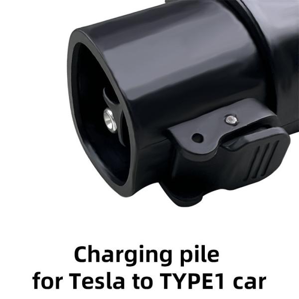 E-Mingze 's 7KW Portable Electric Vehicle Charging Pile Adapter for Energy Tesla-Type1 Car Charging Station