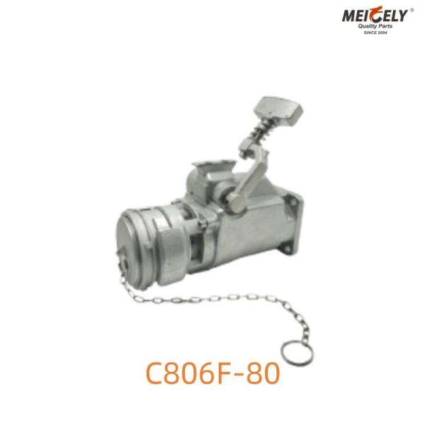 C806F-80 Heavy-Duty Industrial Grade Discharge Faucet Valve For Tank Trucks