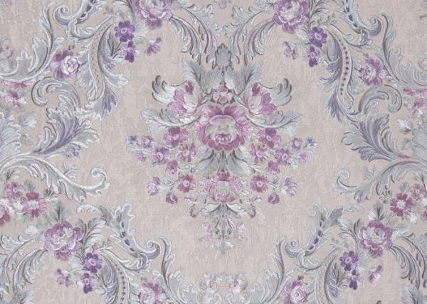 Beautiful Floral Pattern Country Style Wallpaper Embossed for Bedroom 0.53*10M