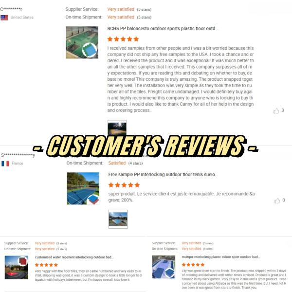 Outdoor Interlocking Tennis Pickleball Sports Court Floor Tiles Basketball Court Flooring