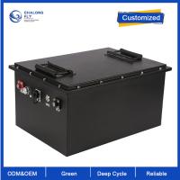 OEM ODM LiFePO4 bateria de lítio Metal Shell Bateria de lítio industrial 14S 60V 50AH EV Pacotes personalizados de bateria de lítio