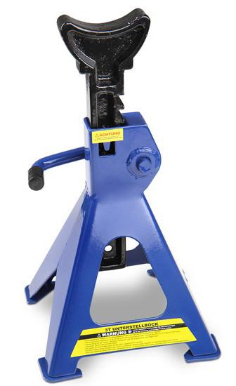 Parafuso Axle Stands ajustável de 3000 quilogramas