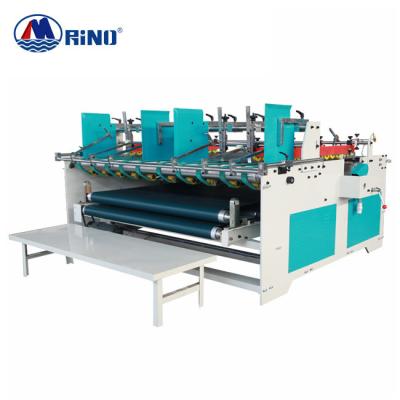 Dobrador semi automático dobro Gluer 2000x1100mm Max Box Size da cabeça